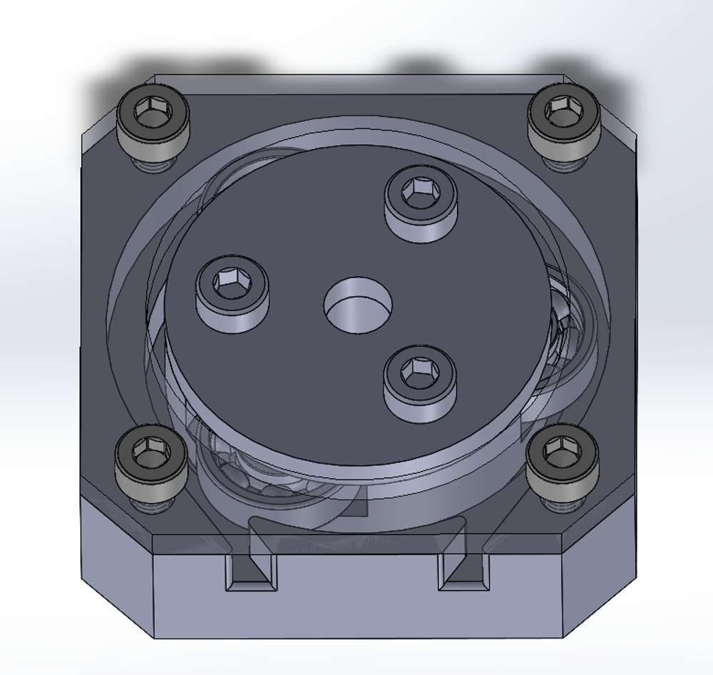 Peristaltic pump prototype 1
