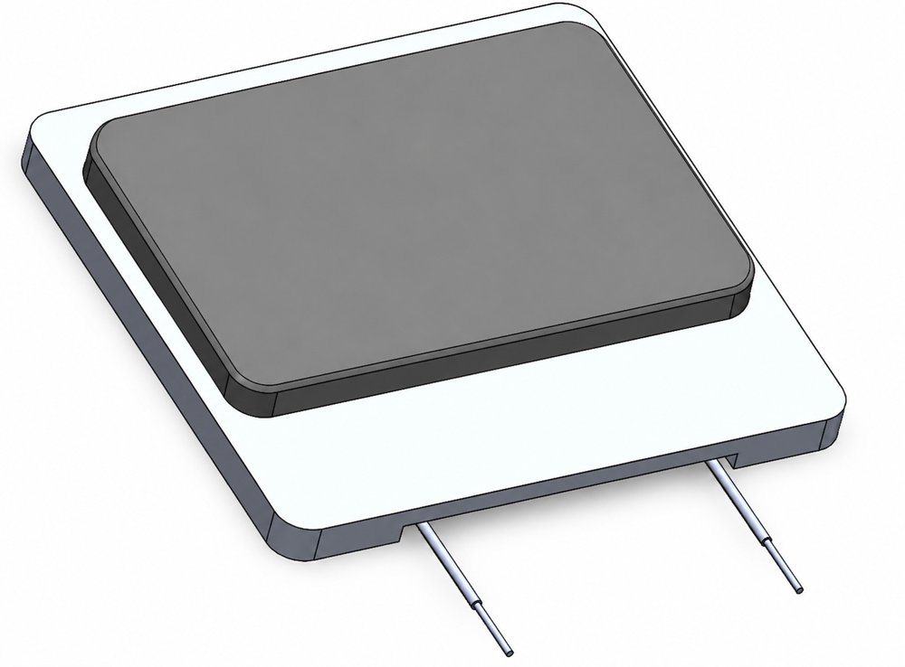 Glass chip thermal system prototype 1